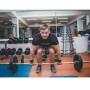 Атлетические тяги с крюками на руки, кожа - 2 шт